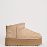 Stivale donna platform Ultra mini beige 1135092 SAND UGG 