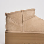 Stivale donna platform Ultra mini beige 1135092 SAND UGG 