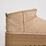 Stivale donna platform Ultra mini beige 1135092 SAND UGG 