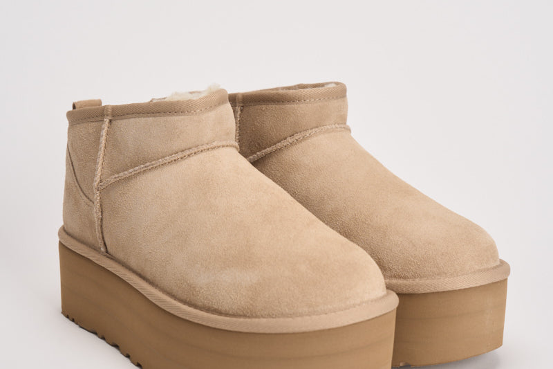 Stivale donna platform Ultra mini beige 1135092 SAND UGG 