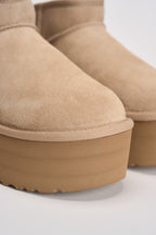 Stivale donna platform Ultra mini beige 1135092 SAND UGG 
