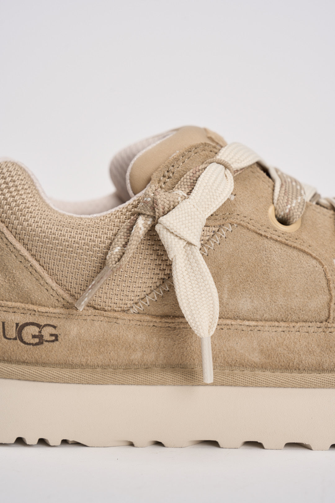 Scarpa uomo Lowmel in suede beige 1169493 MUSTARD SEED UGG 