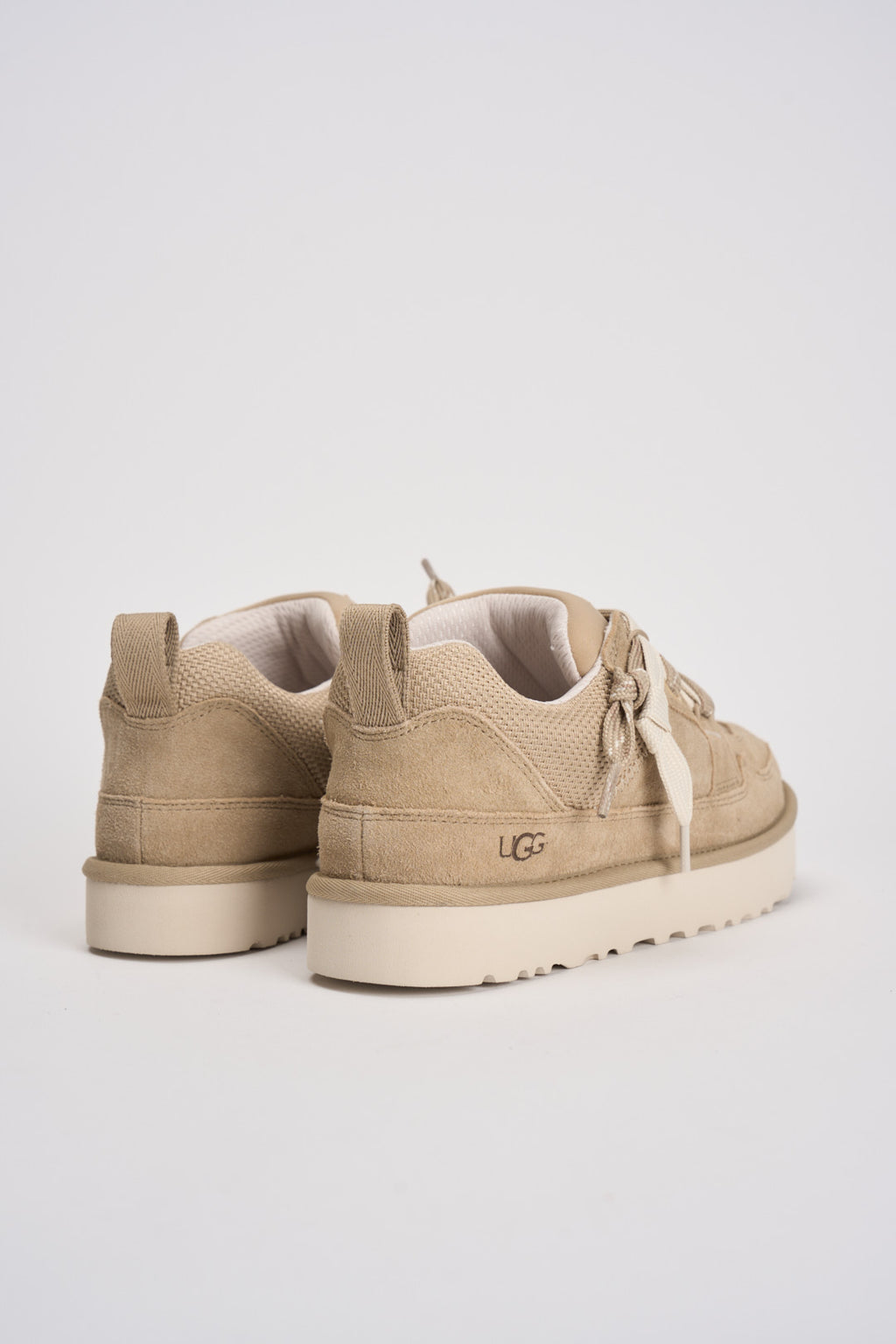 Scarpa uomo Lowmel in suede beige 1169493 MUSTARD SEED UGG 