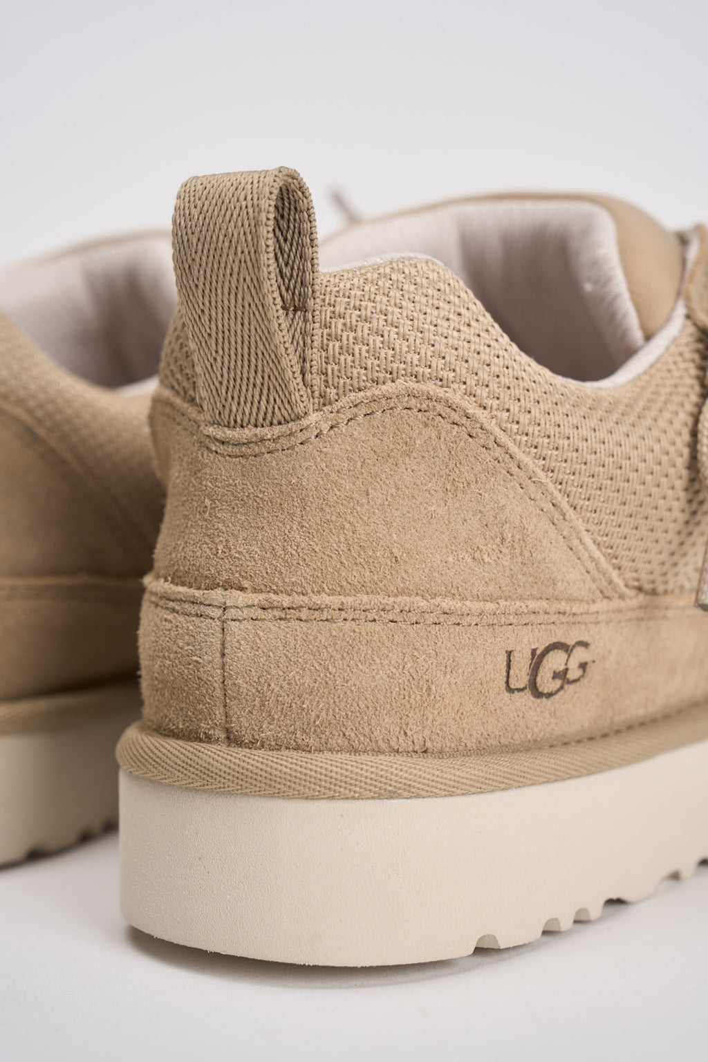 Scarpa uomo Lowmel in suede beige 1169493 MUSTARD SEED UGG 