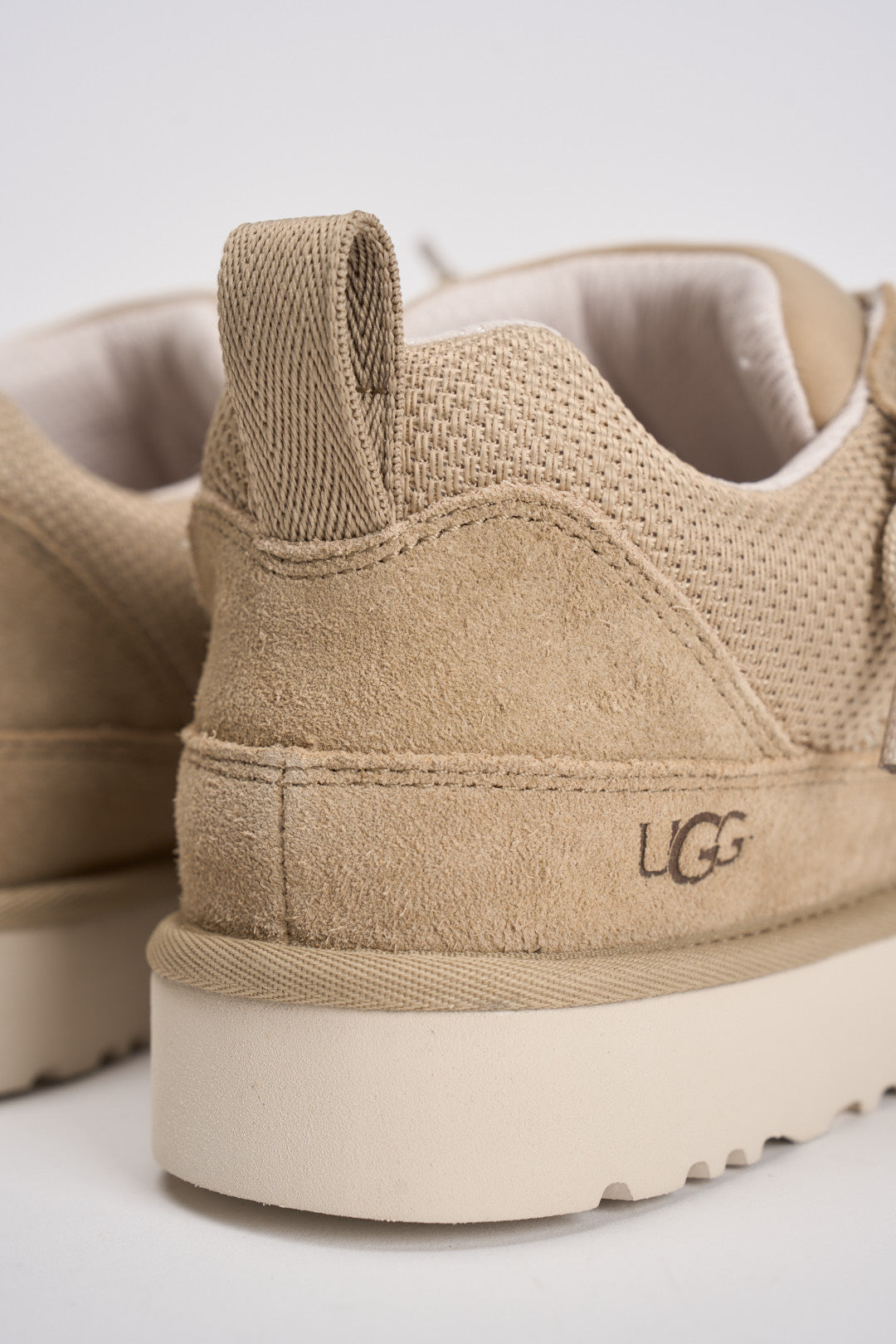Scarpa uomo Lowmel in suede beige 1169493 MUSTARD SEED UGG 