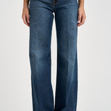 Jeans donna a palazzo blu denim 7U66SA91 CSC 7 for all Mankind 