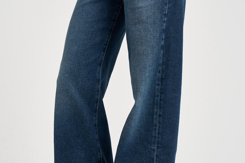 Jeans donna a palazzo blu denim 7U66SA91 CSC 7 for all Mankind 