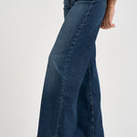 Jeans donna a palazzo blu denim 7U66SA91 CSC 7 for all Mankind 