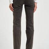 Jeans donna Calie Straight grigio antracite 7UC90H42 3TB 7 for all Mankind 