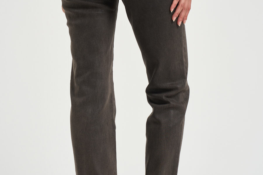 Jeans donna Calie Straight grigio antracite 7UC90H42 3TB 7 for all Mankind 