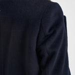 Cappotto donna lungo monopetto blu notte EOS DEBORA21BLU ACCADEMIE TESSILI 