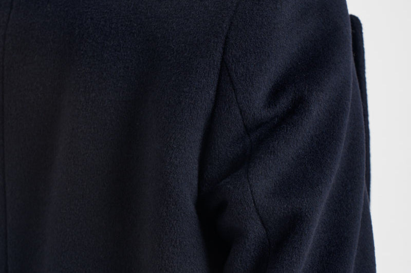 Cappotto donna lungo monopetto blu notte EOS DEBORA21BLU ACCADEMIE TESSILI 