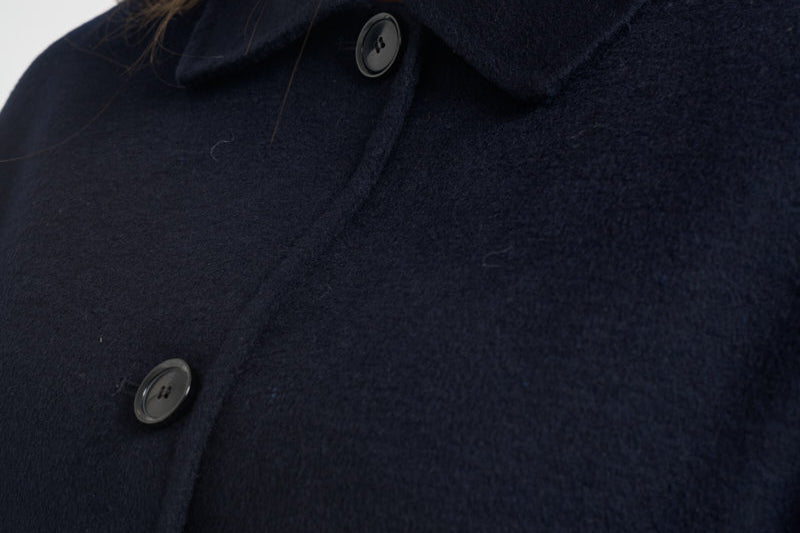 Cappotto donna corto blu navy GRETA NAVY ACCADEMIE TESSILI 