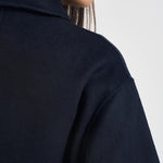 Cappotto donna corto blu navy GRETA NAVY ACCADEMIE TESSILI 