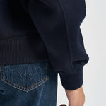 Cappotto donna corto blu navy GRETA NAVY ACCADEMIE TESSILI 