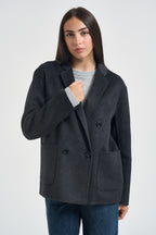 Blazer donna doppiopetto antracite MERYL ANTRACITE ACCADEMIE TESSILI 