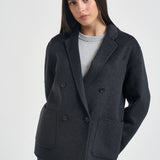 Blazer donna doppiopetto antracite MERYL ANTRACITE ACCADEMIE TESSILI 