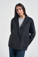 Blazer donna doppiopetto antracite MERYL ANTRACITE ACCADEMIE TESSILI 