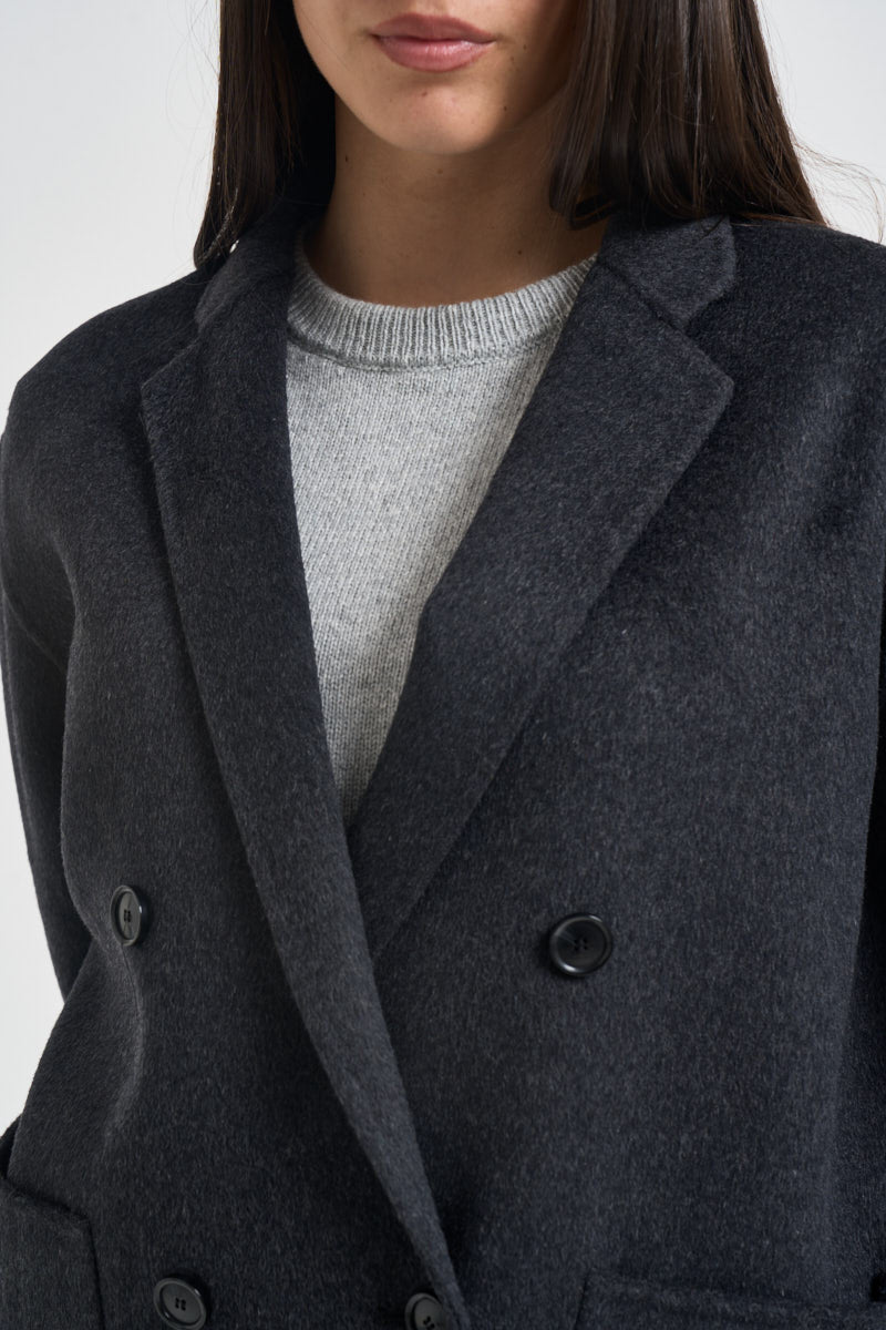 Blazer donna doppiopetto antracite MERYL ANTRACITE ACCADEMIE TESSILI 
