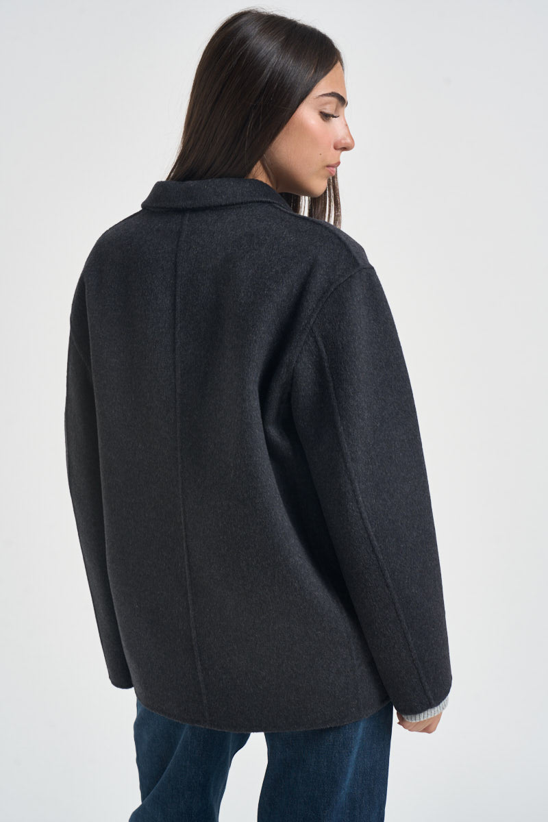 Blazer donna doppiopetto antracite MERYL ANTRACITE ACCADEMIE TESSILI 
