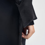 Camicia donna in raso con fiocco nera 17135 NERO ACTUALEE 