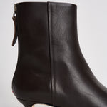 Stivaletti donna Zoe Calf Leather in pelle marrone AB0582002003 MOKA AEYDE 