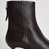 Stivaletti donna Zoe Calf Leather in pelle marrone AB0582002003 MOKA AEYDE 