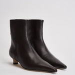 Stivaletti donna Zoe Calf Leather in pelle marrone AB0582002003 MOKA AEYDE 