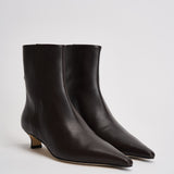 Stivaletti donna Zoe Calf Leather in pelle marrone AB0582002003 MOKA AEYDE 