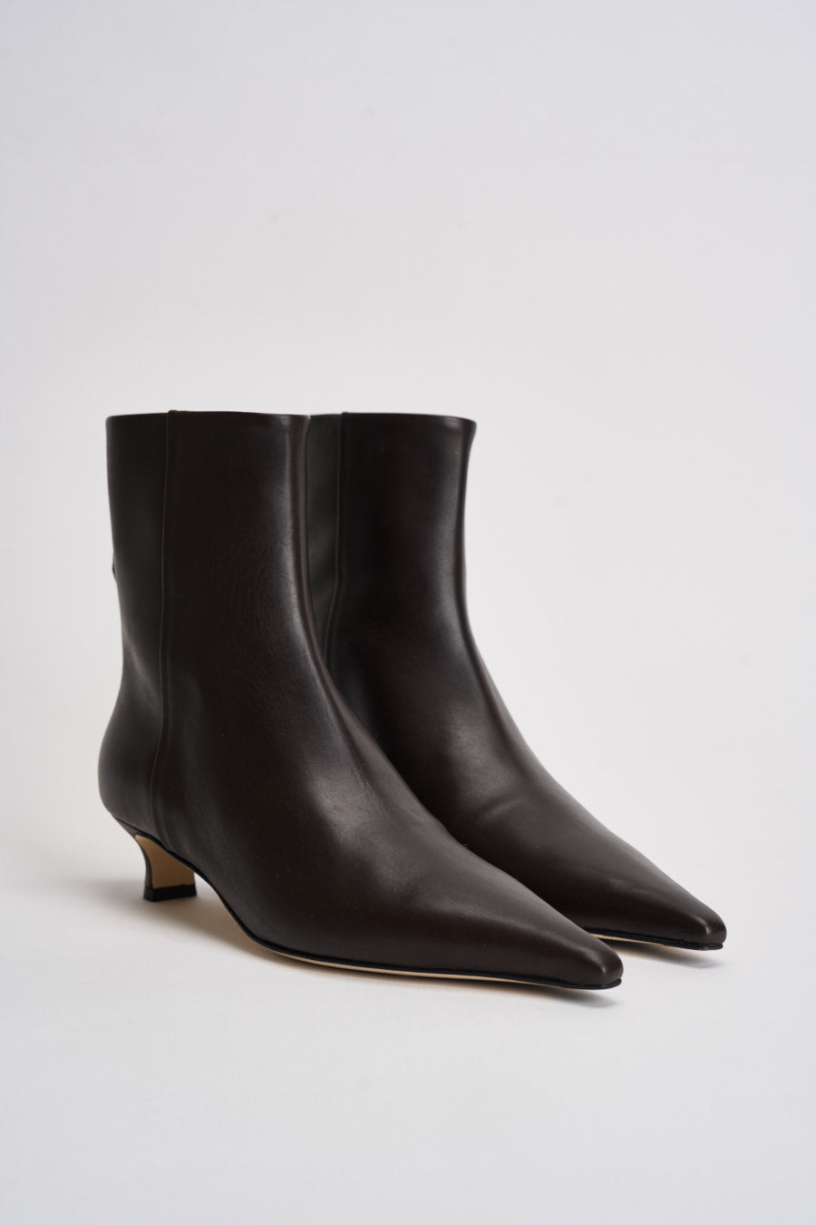Stivaletti donna Zoe Calf Leather in pelle marrone AB0582002003 MOKA AEYDE 