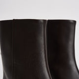 Stivaletti donna Zoe Calf Leather in pelle marrone AB0582002003 MOKA AEYDE 