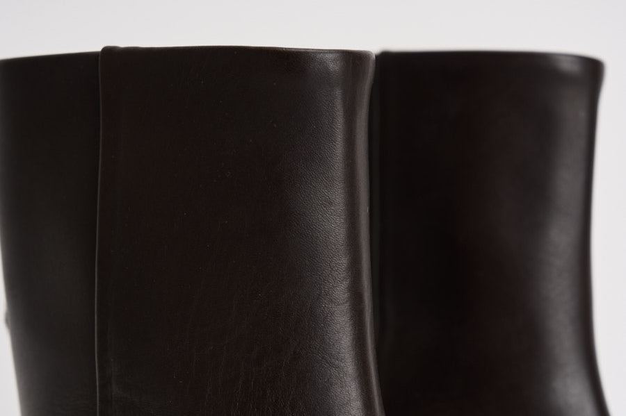 Stivaletti donna Zoe Calf Leather in pelle marrone AB0582002003 MOKA AEYDE 
