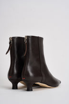 Stivaletti donna Zoe Calf Leather in pelle marrone AB0582002003 MOKA AEYDE 