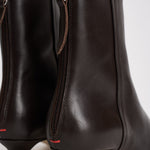 Stivaletti donna Zoe Calf Leather in pelle marrone AB0582002003 MOKA AEYDE 