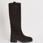 Stivali donna Henry Cow in suede marrone scuro KB0241003003 MOKA AEYDE 