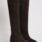 Stivali donna Henry Cow in suede marrone scuro KB0241003003 MOKA AEYDE 
