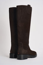 Stivali donna Henry Cow in suede marrone scuro KB0241003003 MOKA AEYDE 