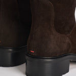 Stivali donna Henry Cow in suede marrone scuro KB0241003003 MOKA AEYDE 