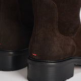Stivali donna Henry Cow in suede marrone scuro KB0241003003 MOKA AEYDE 