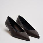 Décolleté donna Cari nappa leather marrone PU0667001003 MOKA AEYDE 