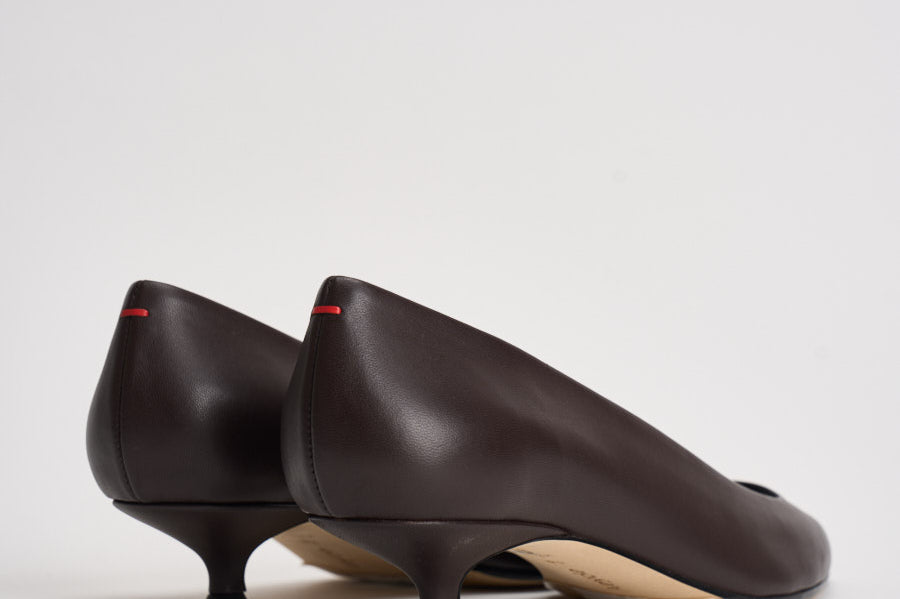 Décolleté donna Cari nappa leather marrone PU0667001003 MOKA AEYDE 