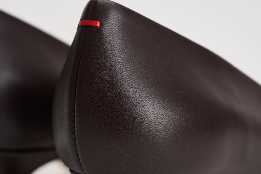 Décolleté donna Cari nappa leather marrone PU0667001003 MOKA AEYDE 