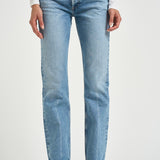 Jeans donna gamba dritta blu chiaro A140 1371 AGOLDE 