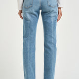 Jeans donna gamba dritta blu chiaro A140 1371 AGOLDE 