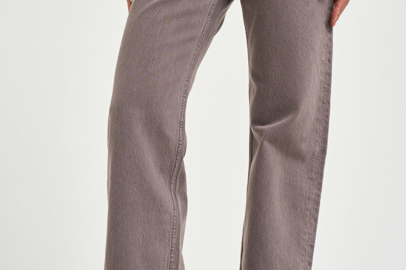 Jeans donna low rise in denim grigio A260B 1183 AGOLDE 