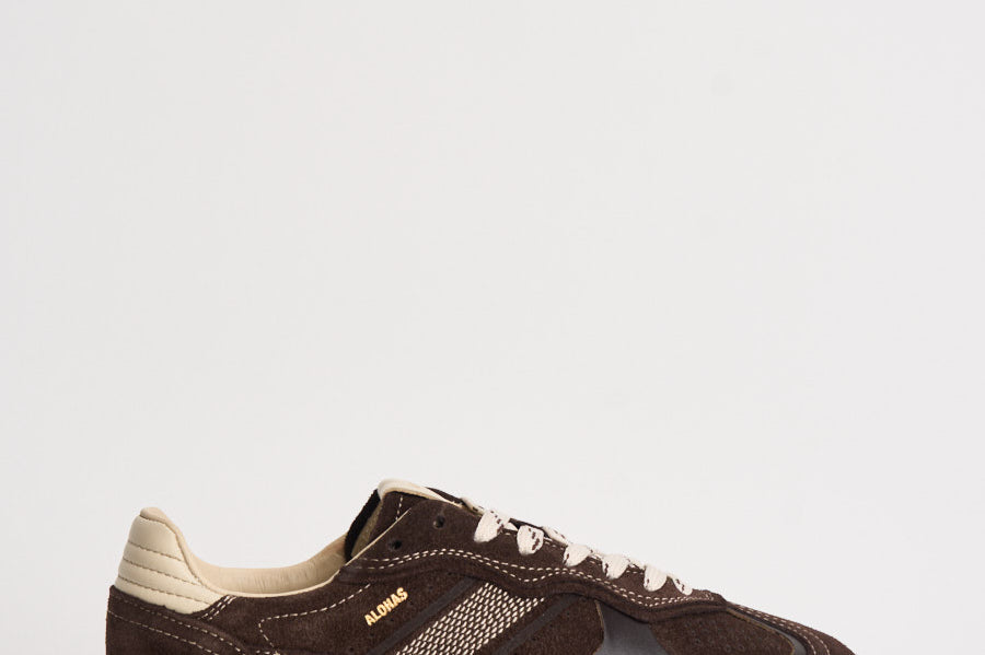 Sneakers donna Tb 490 in suede marrone S100471 52 ALOHAS 