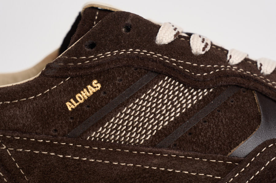 Sneakers donna in suede marrone S100471 52 ALOHAS 