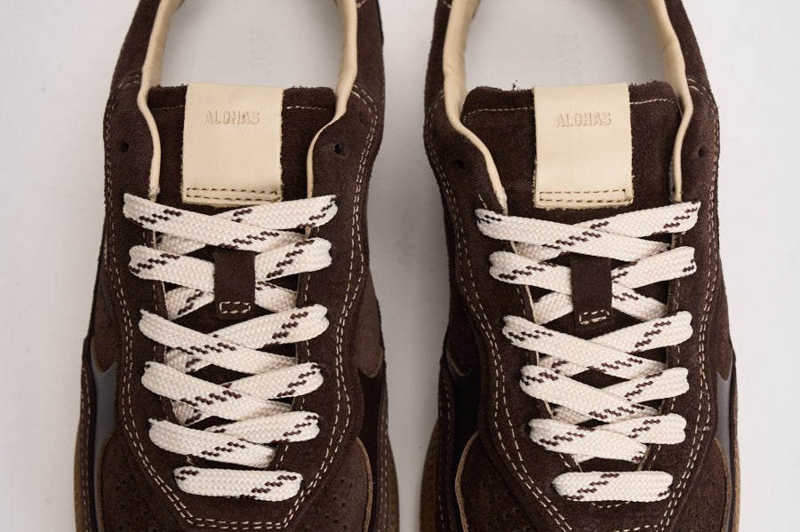 Sneakers donna Tb 490 in suede marrone S100471 52 ALOHAS 