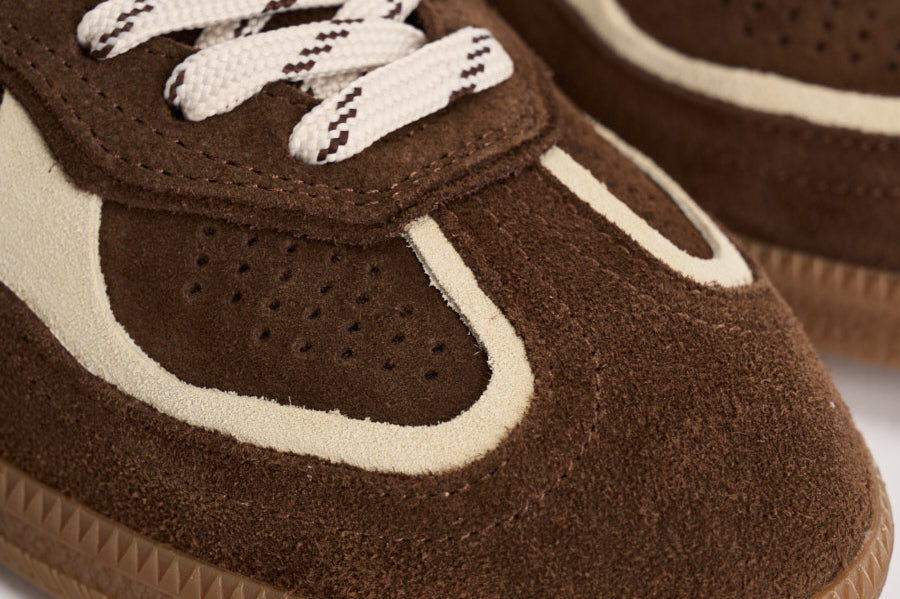 Sneakers donna Tb 490 in suede cioccolato S100471 71 ALOHAS 