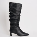 Stivali donna Kalila in pelle neri S100549 01 ALOHAS 